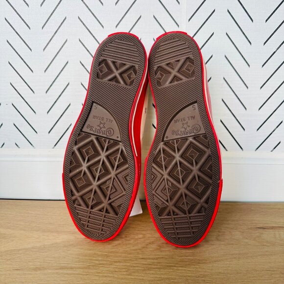 ❤️CONVERSE Hearts Valentines Day Chuck Comme des Garcons 11 Men's Shoes A01796C - Picture 4 of 9